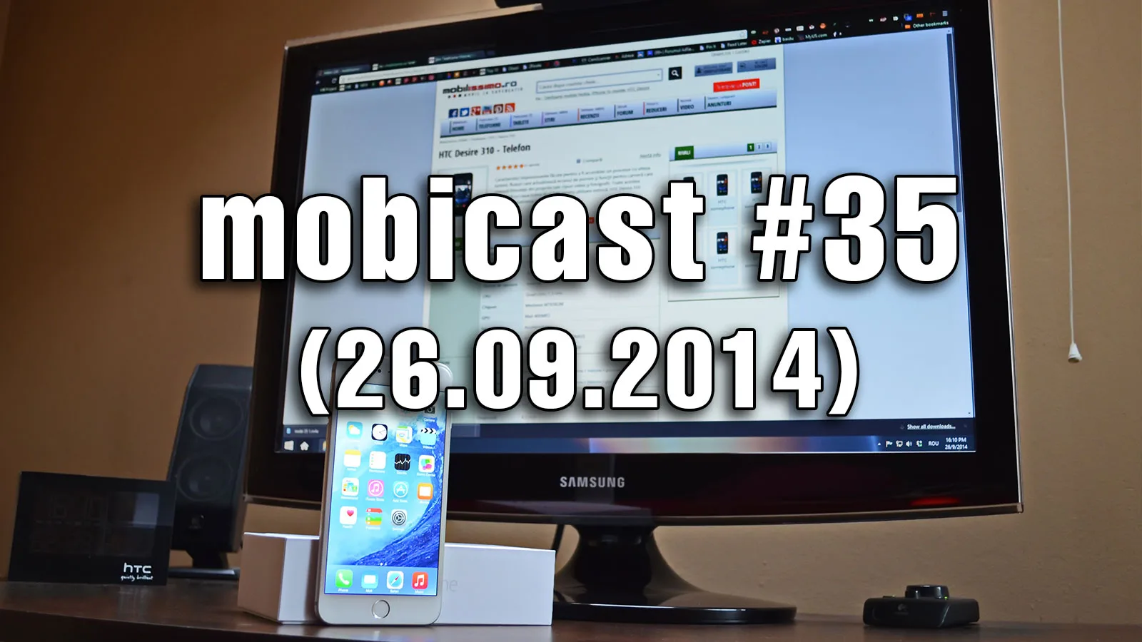 Mobicast 35: Podcast Mobilissimo.ro despre primele impresii legate de iPhone 6, #bendgate și lansarea lui FIFA 15 (Video)