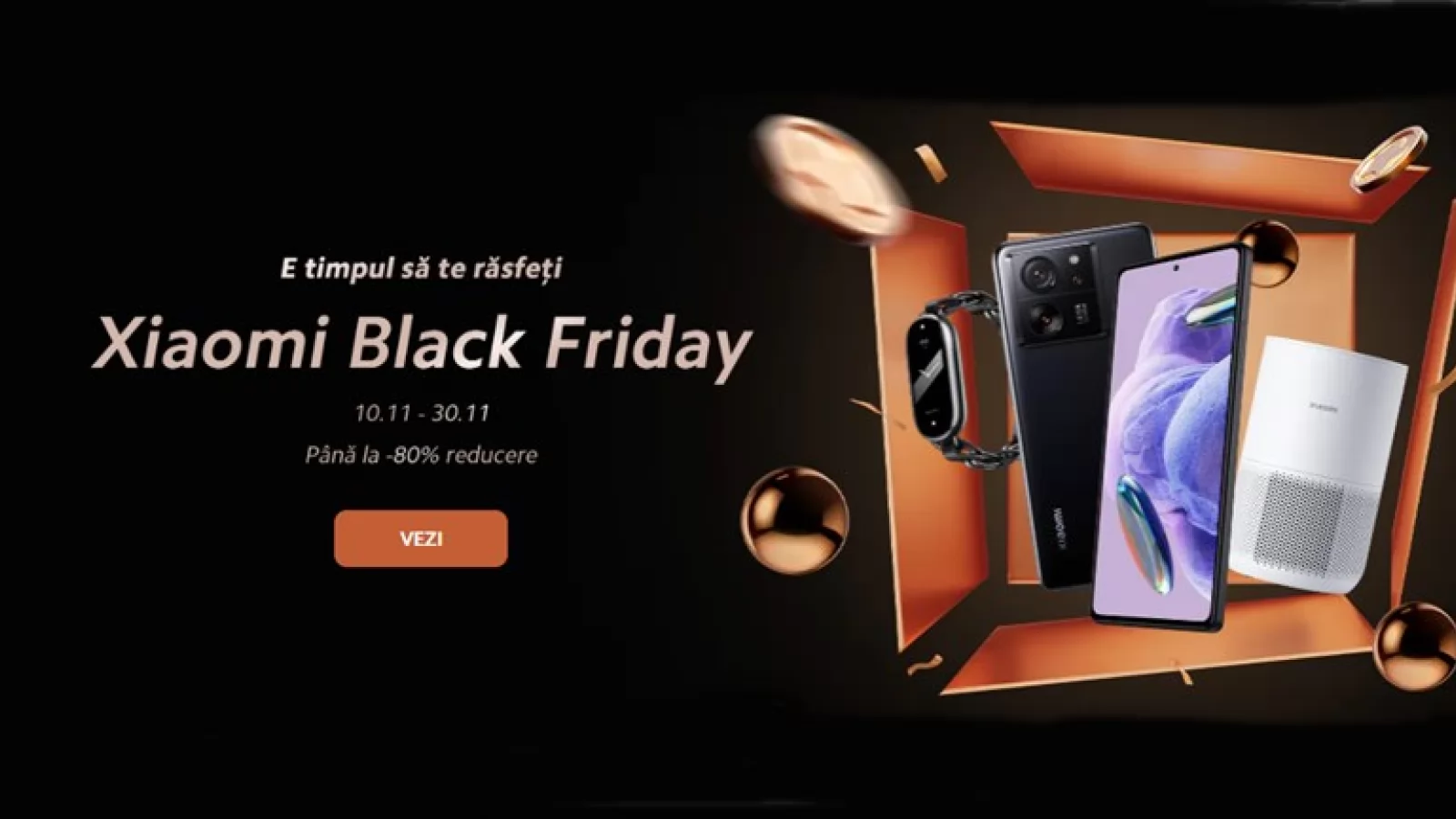 Campania Xiaomi de Black Friday continuă până pe 30 noiembrie; Ce oferte noi avem pe Mi Home?