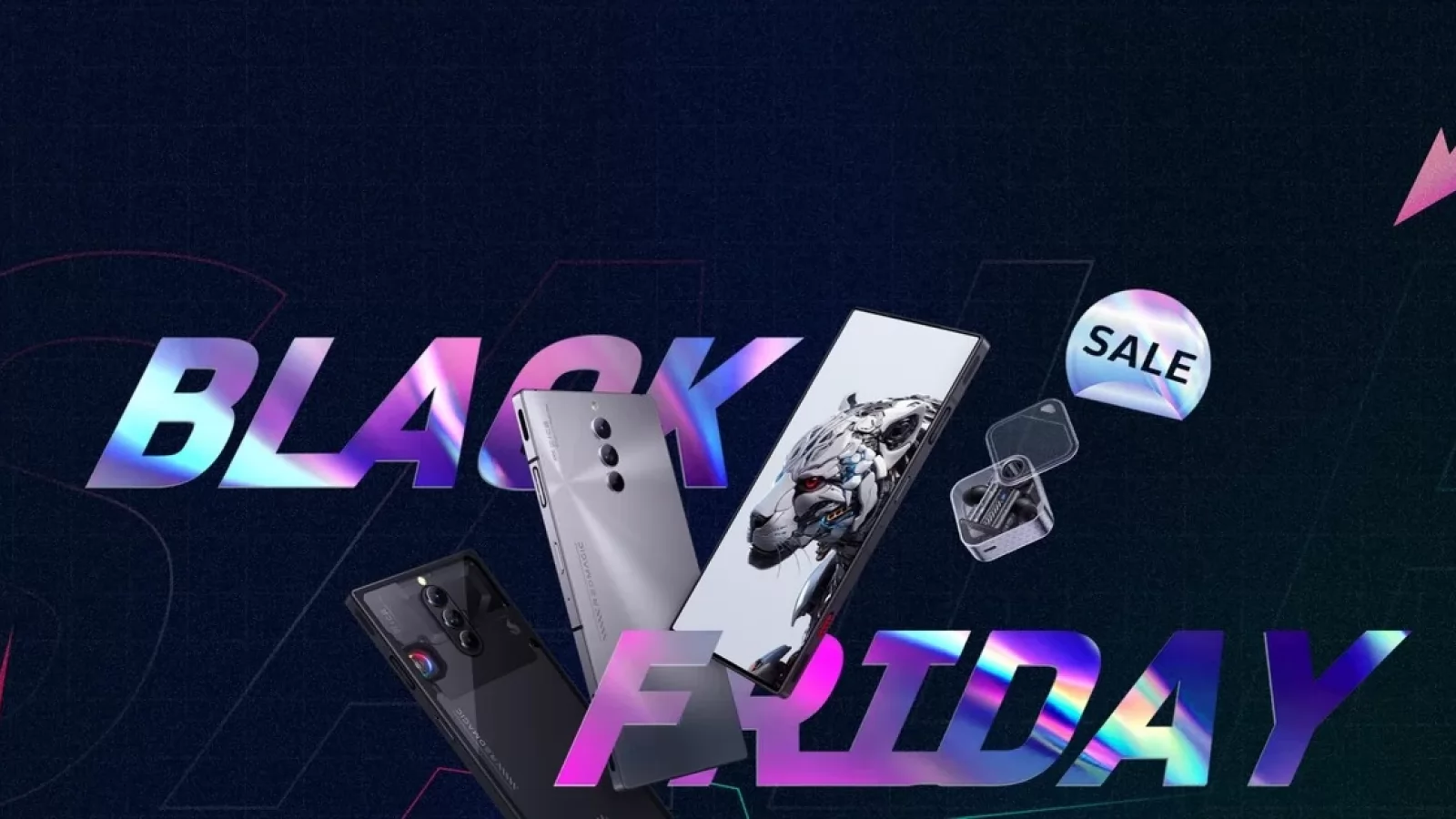 Reduceri de Black Friday pe site-ul oficial Nubia! Cele mai puternice smartphone-uri Red Magic primesc extra-discount