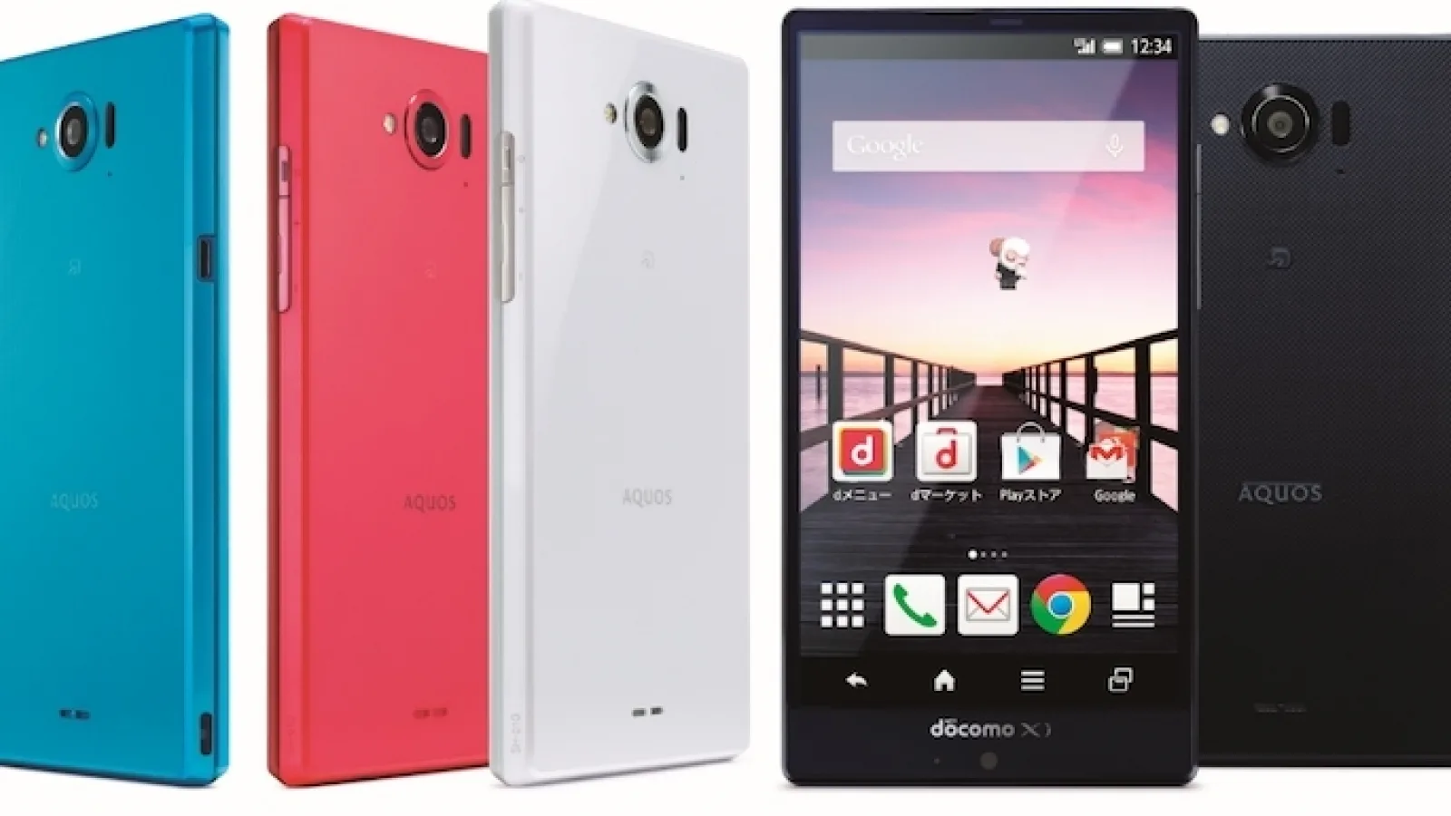 Operatorul japonez NTT DoCoMo anunță lansarea lui Sharp Aquos ZETA-SH-01G; acesta aduce un panou frontal cu margini foarte subțiri