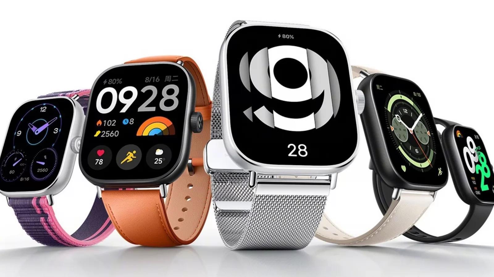 Ceasurile Redmi devin premium: Redmi Watch 4 are corp din aluminiu, ecran AMOLED mare (Teasere)