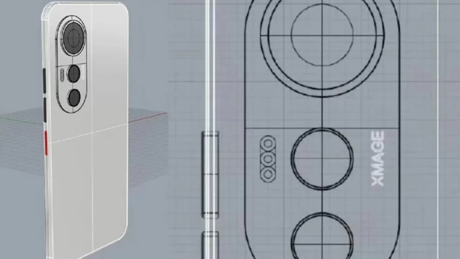 Huawei nova 12 Ultra sau P70 a apărut în schiţe 3D, cu cameră distinctivă