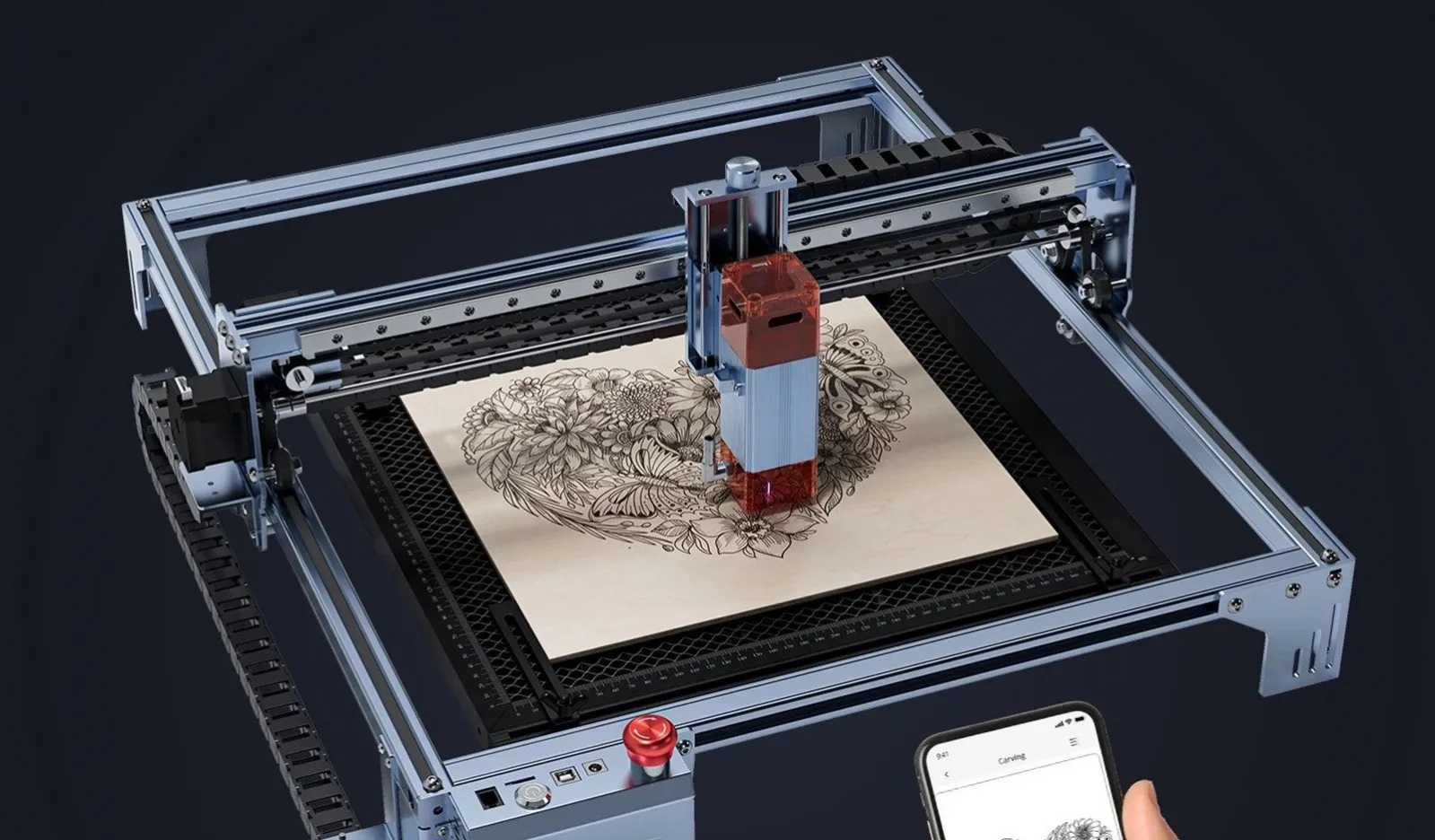 Cu aparatul de gravare laser Atomstack Maker A5 V2 poți pune la cale un business de personalizare produse și îl găsești acum la reducere pe Cafago