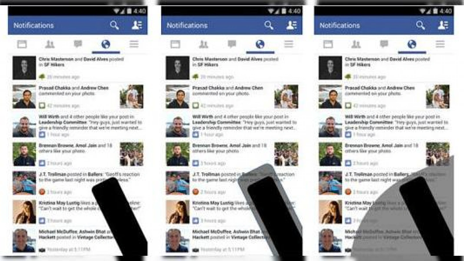 O idee simplă și genială: scăderea luminozității ecranului de smartphone În zona În care țineți degetul pe ecran