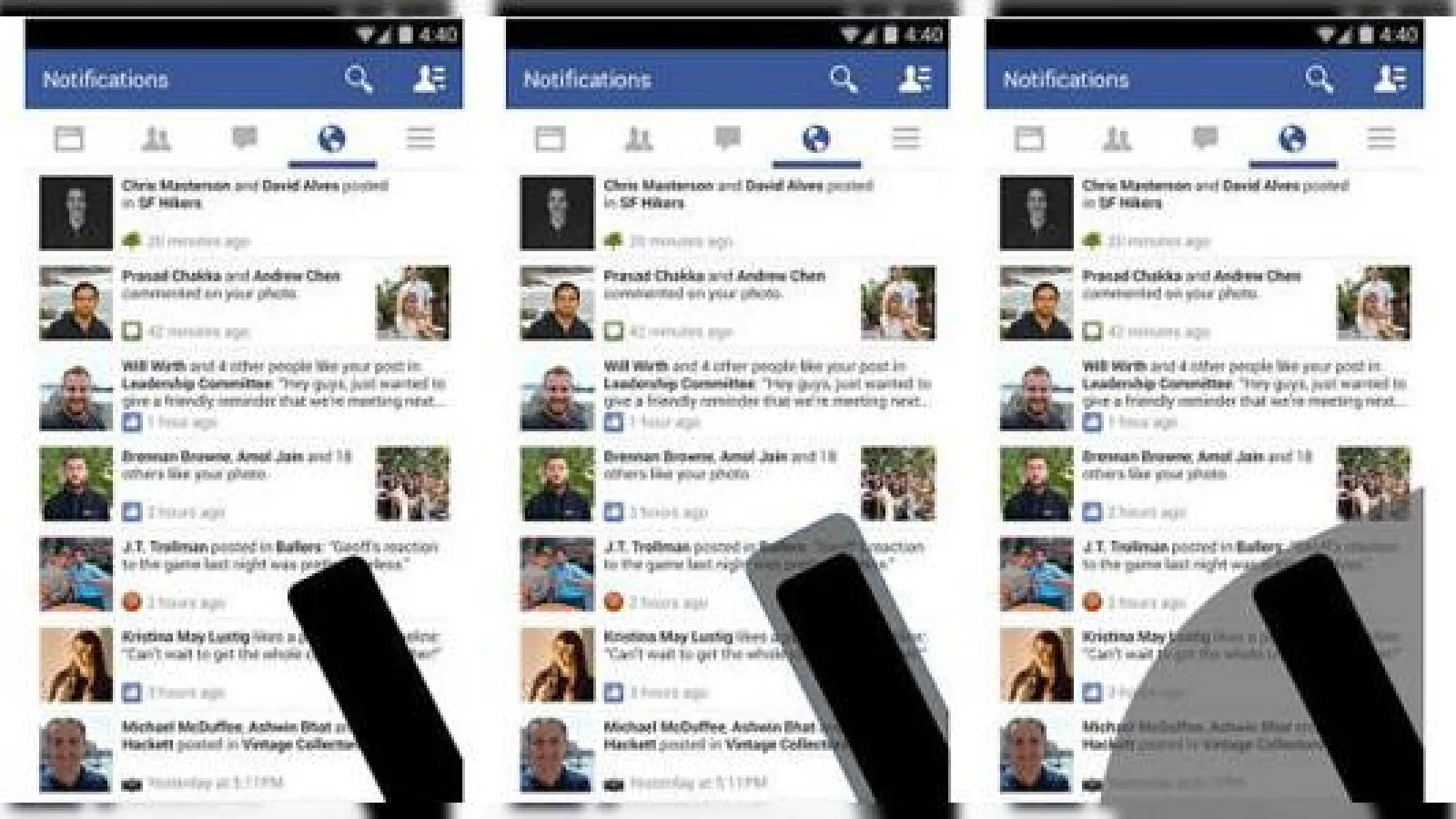 O idee simplă și genială: scăderea luminozității ecranului de smartphone În zona În care țineți degetul pe ecran