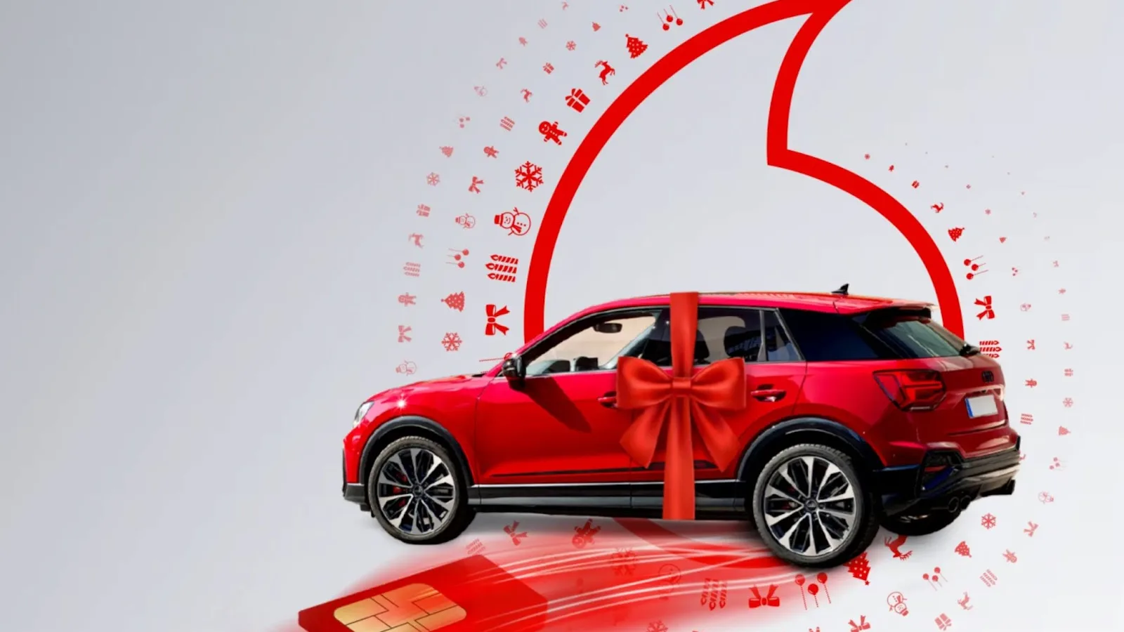 Cum câştigi un Audi Q2 dacă activezi o ofertă la Cartela Vodafone?