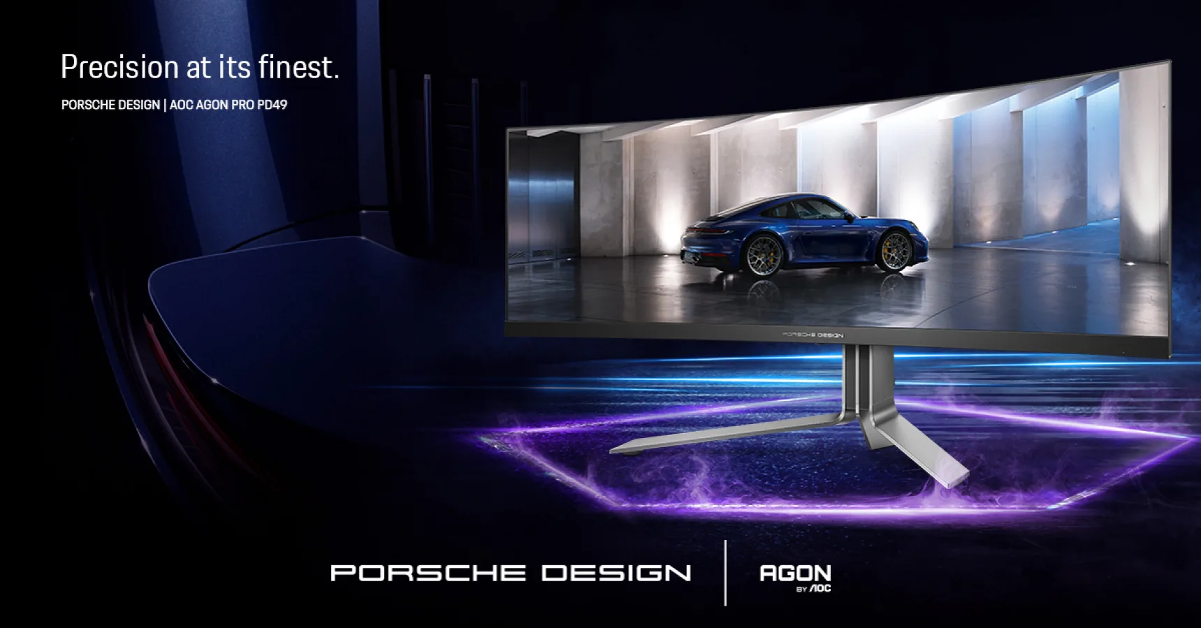 Monitorul curbat AOC AGON PRO PD49: Tehnologia Porsche în lumea gamingului