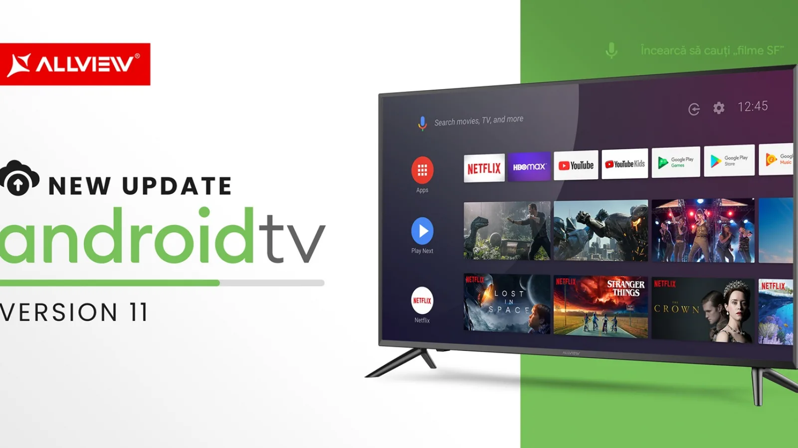 Allview oferă o nouă versiune Android TV pentru smart TV-urile din portofoliu! Iată modelele vizate