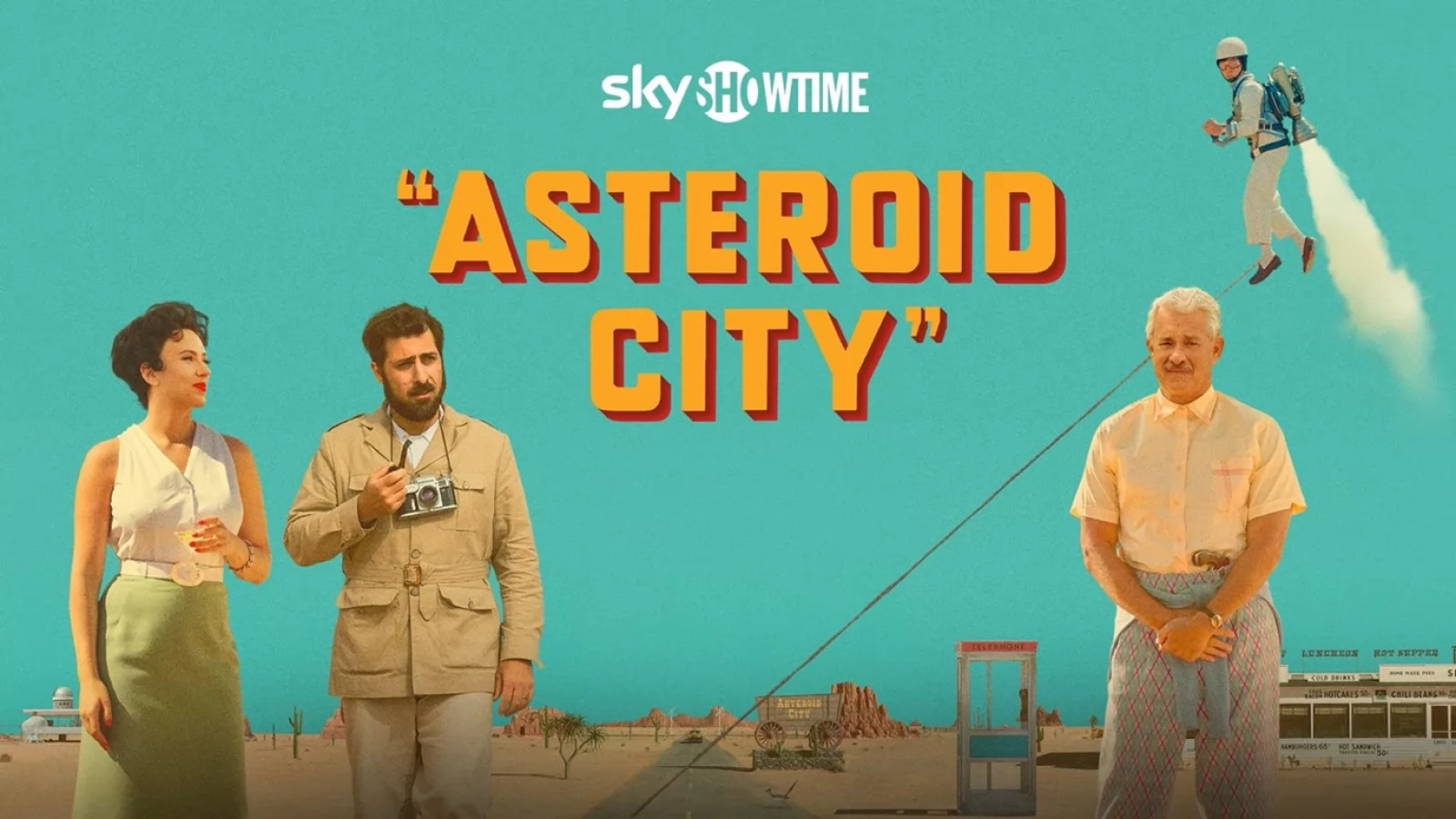 Asteroid City, filmul nou al lui Wes Anderson se vede pe SkyShowtime din 20 ianuarie