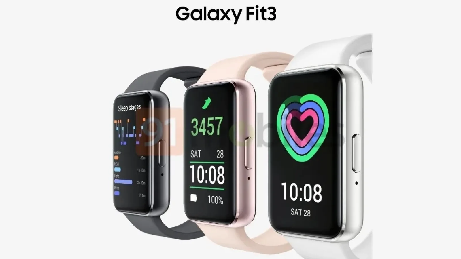 Brățara inteligența Samsung Galaxy Fit 3 a primit noi certificări; Lansarea se apropie