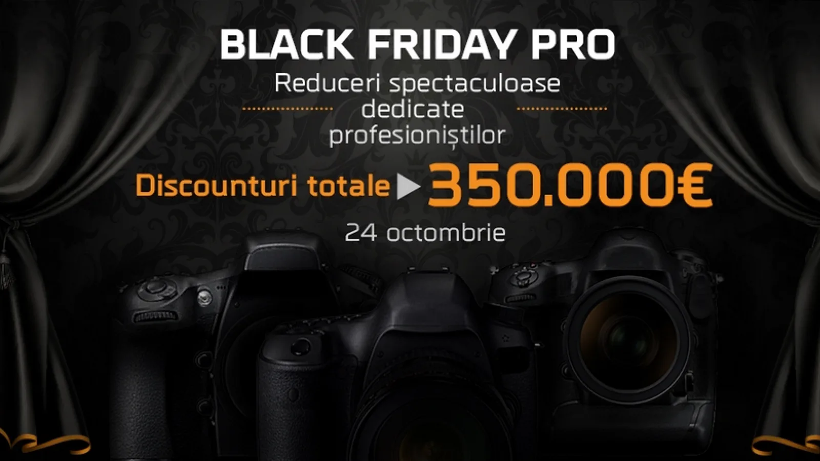 F64 anunță campania de reduceri Black Friday PRO pentru data de 24 octombrie; discount-uri În valoare totală de peste 350.000 euro