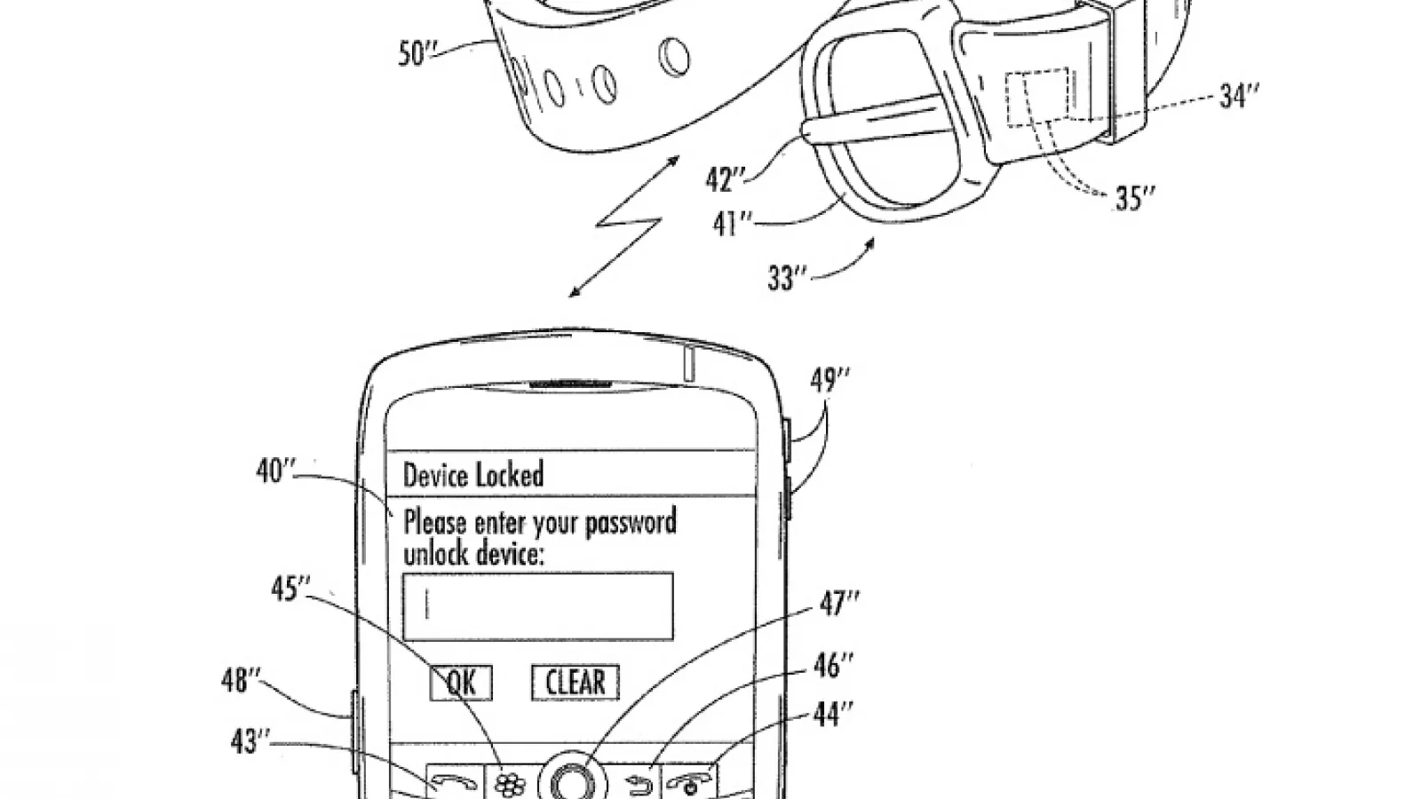 BlackBerry primește un brevet ce implică deblocarea telefonului prin intermediul unui smartwatch