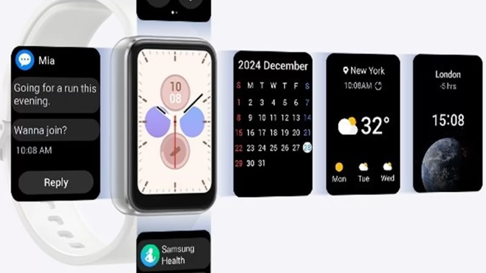 Brățara fitness Samsung Galaxy Fit3 apare într-un video hands-on înainte de debut