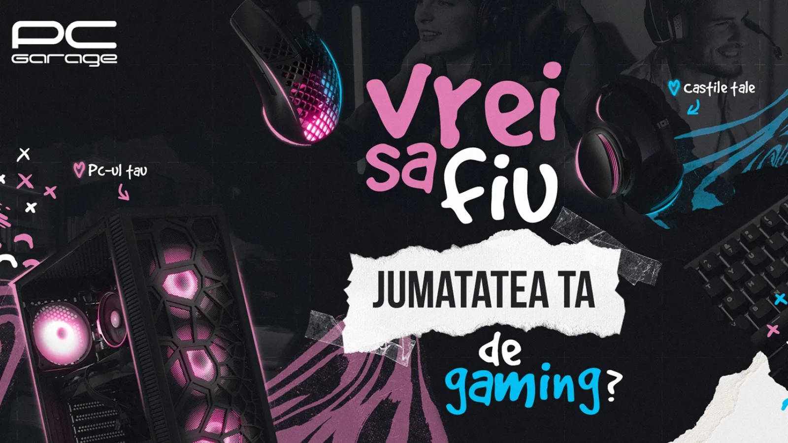 Campanie de Valentine’s Day by PC Garage: „Vrei să fiu a ta de gaming?”; Ce avem în ofertă?
