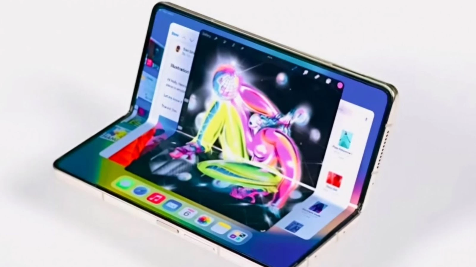 vivo X Fold 3 apare în primele fotografii, telefonul pliabil aduce integrare cu Mac-ul