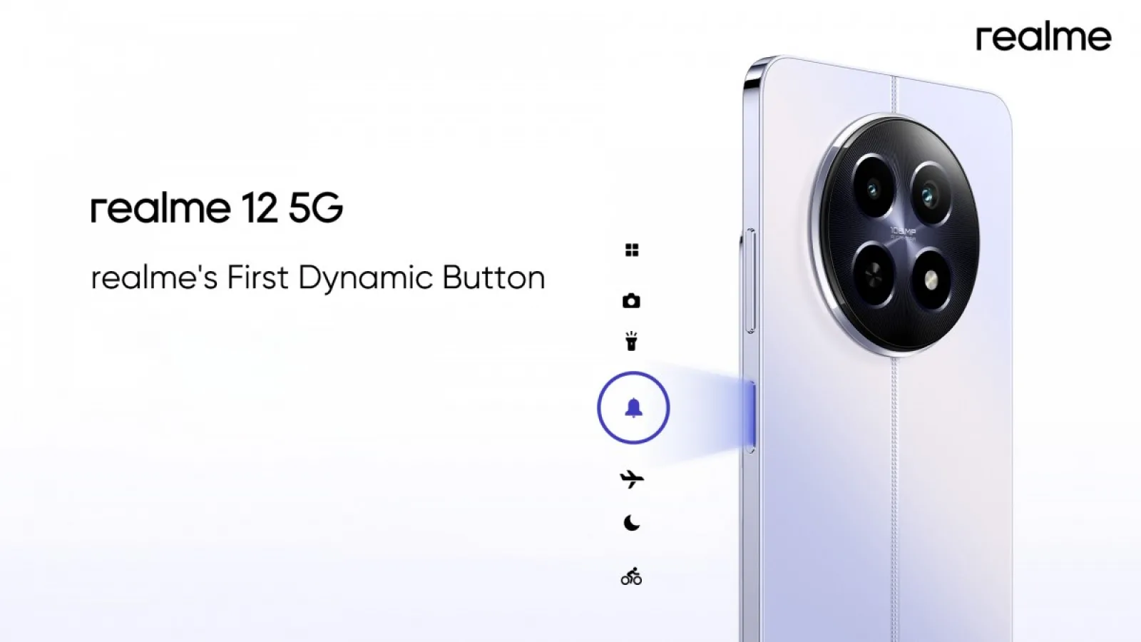 realme 12 a debutat oficial: smartphone accesibil cu buton Dynamic, cameră de 108 MP