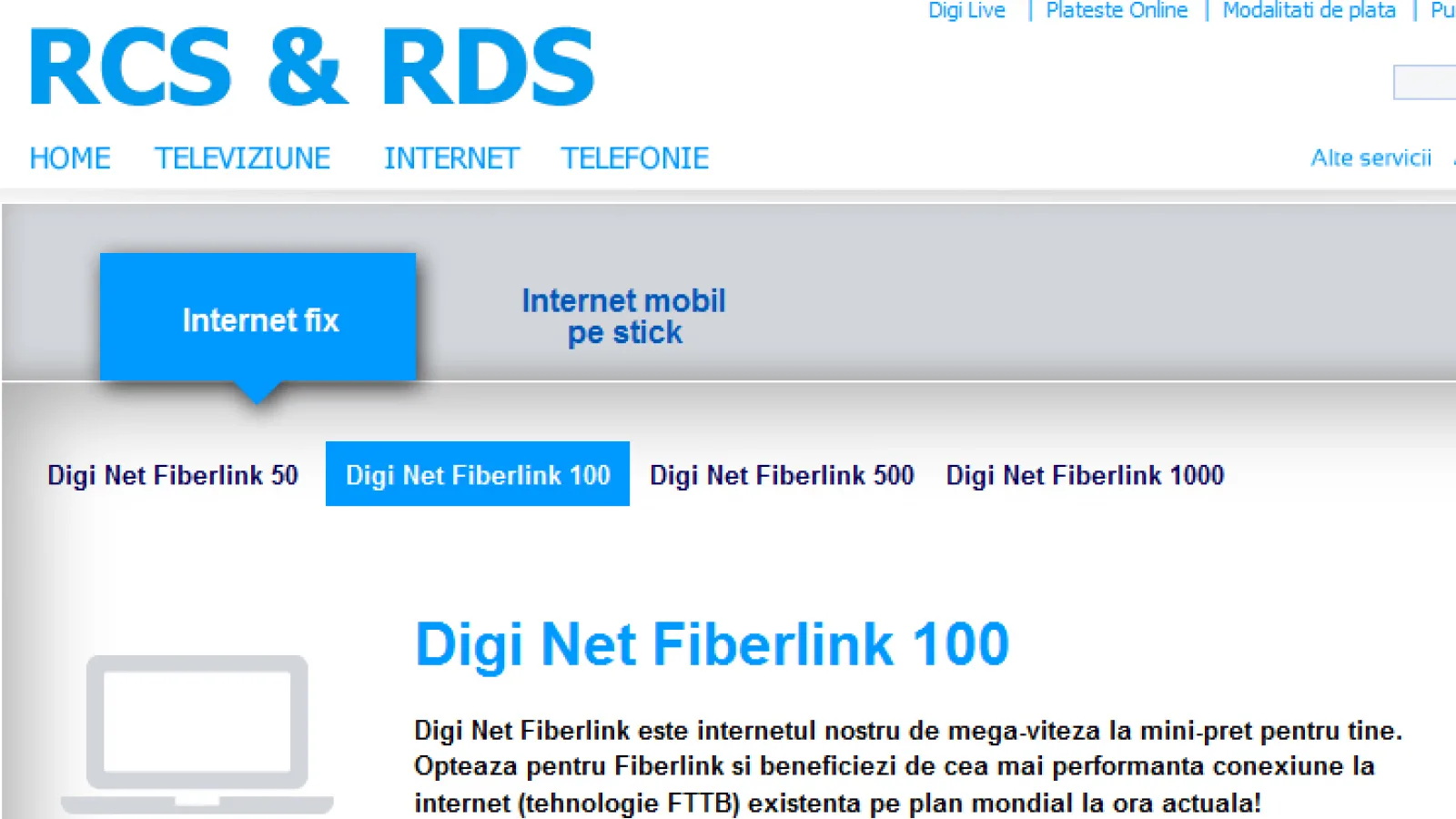 RCS & RDS anunță dublarea vitezelor la Internet fără cost extra; De la 50 Mbps la 100 Mbps automat!