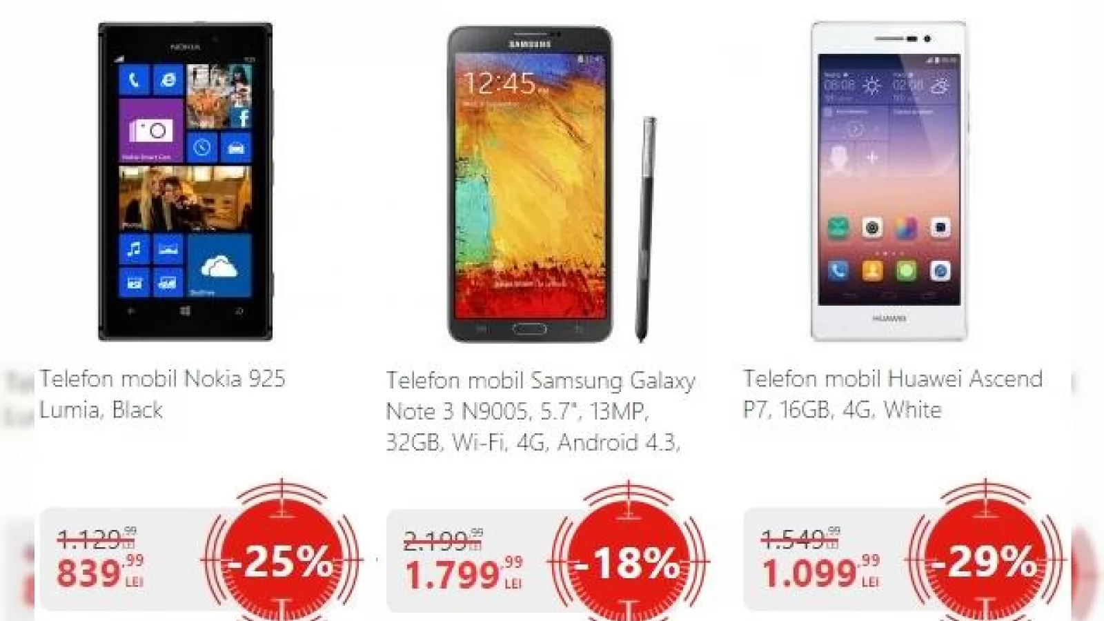 Top 3 telefoane și tablete În oferta eMAG.ro de Black Friday