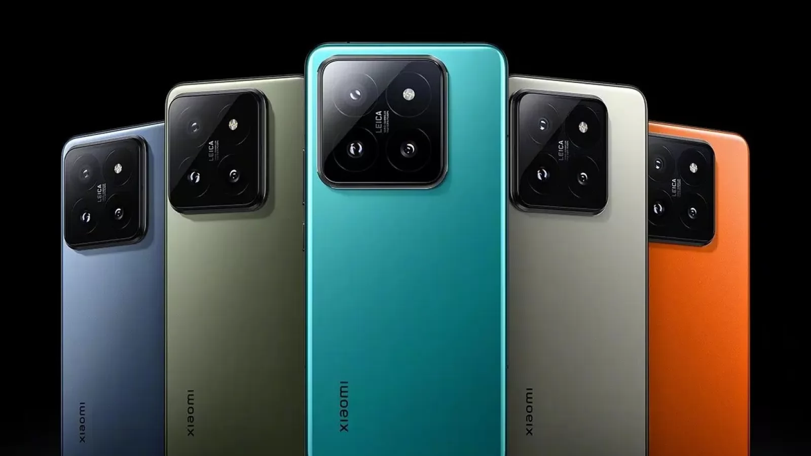 Xiaomi 14 primește noi variante de culoare, similare cu cele de pe automobilul electric Xiaomi SU7