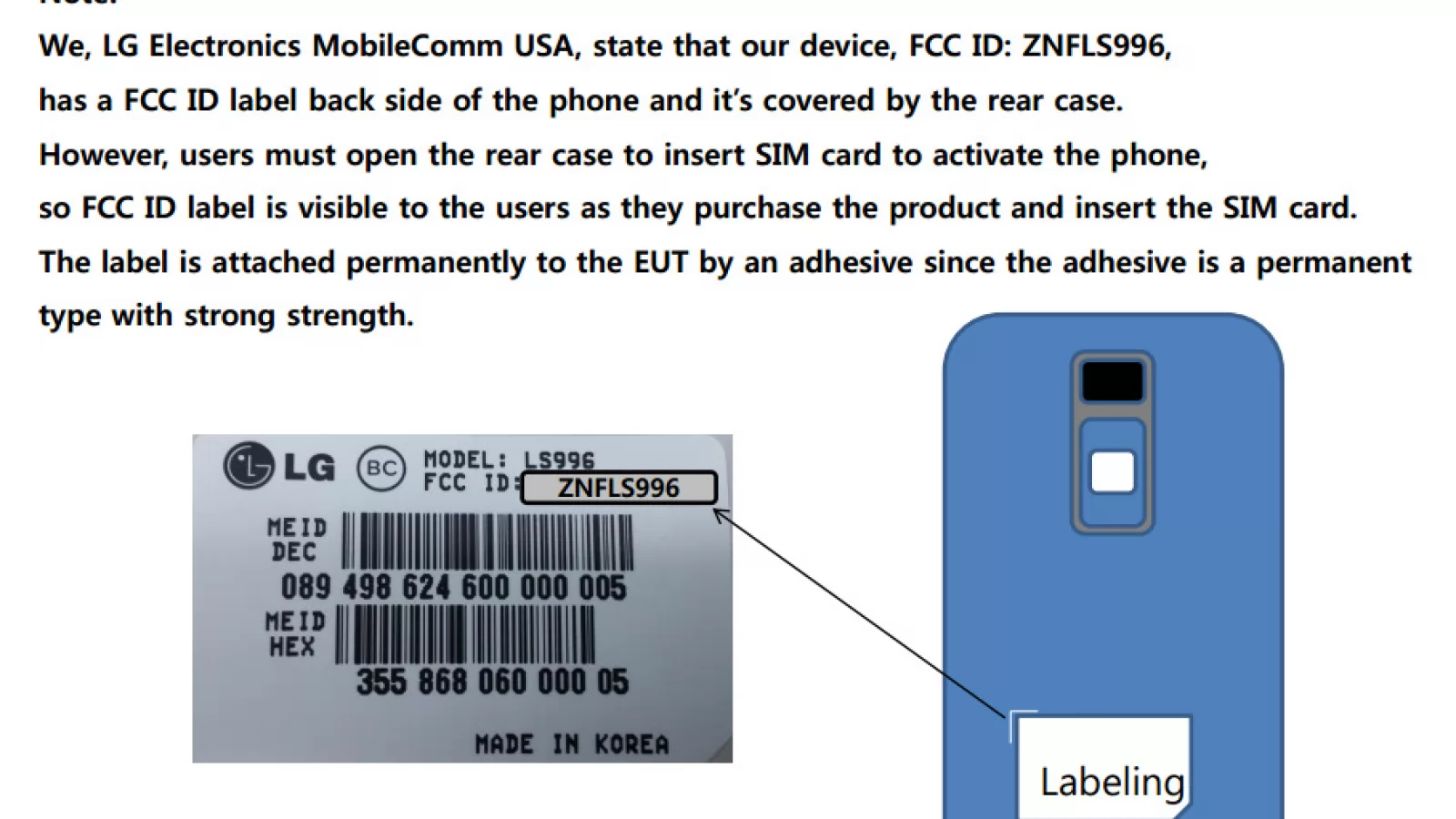 LG LS996, un nou telefon misterios compatibil cu frecvențele operatorului Sprint primește aprobarea FCC