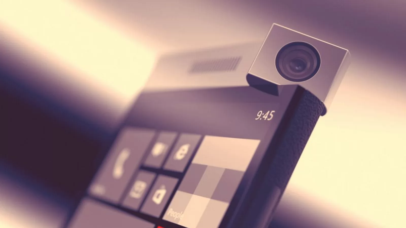 Spinner Phone, un telefon concept cu camera rotativă și design de Lumia