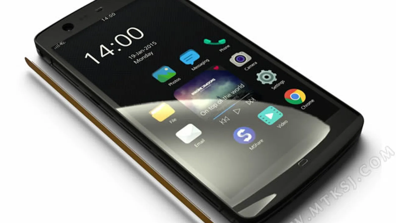 Manta X7 este un telefon fără butoane fizice, provenit din China