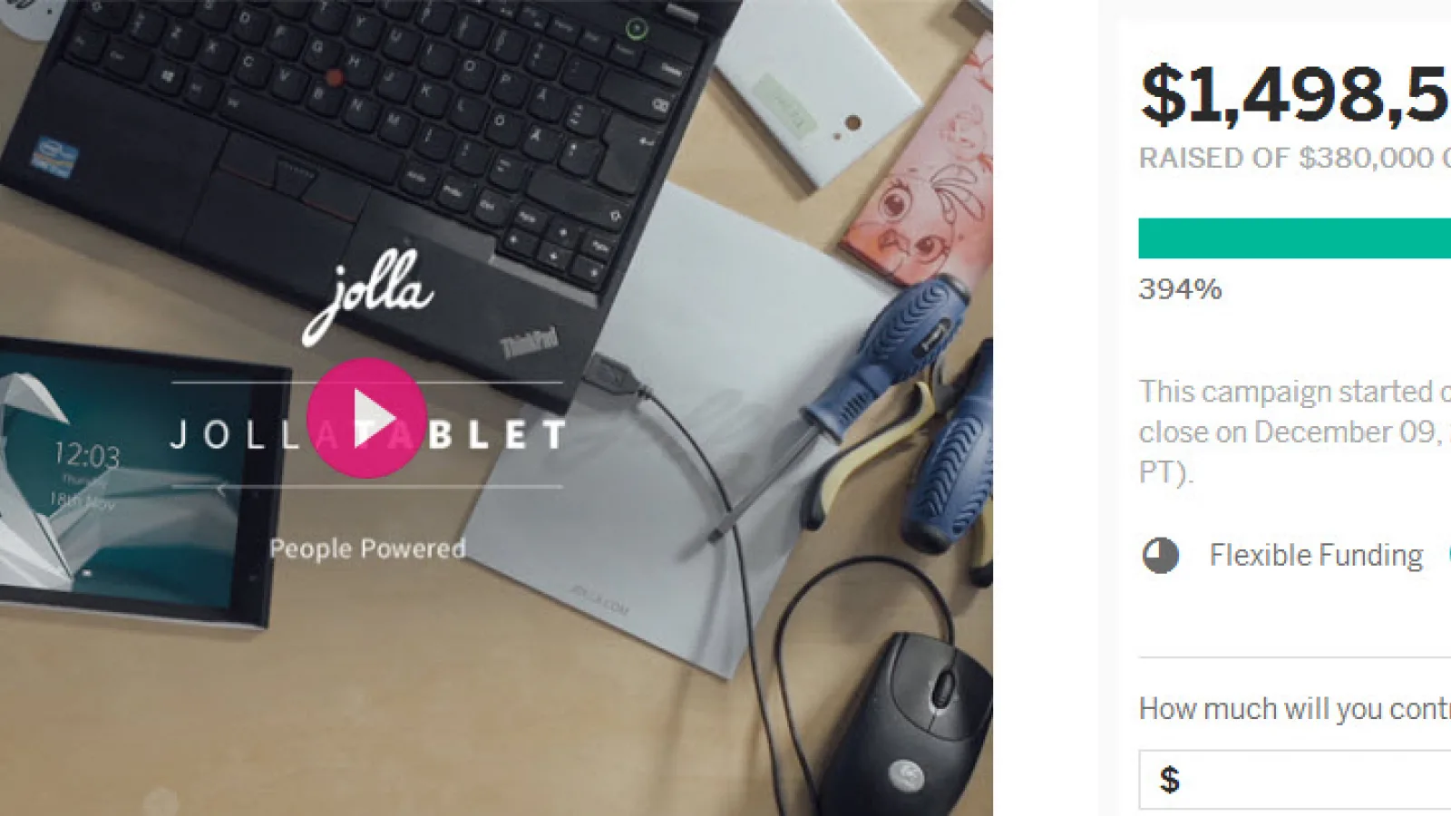 Jolla atinge noi praguri de finanțare, include noi funcții pe tableta sa: azi suport microSDHC