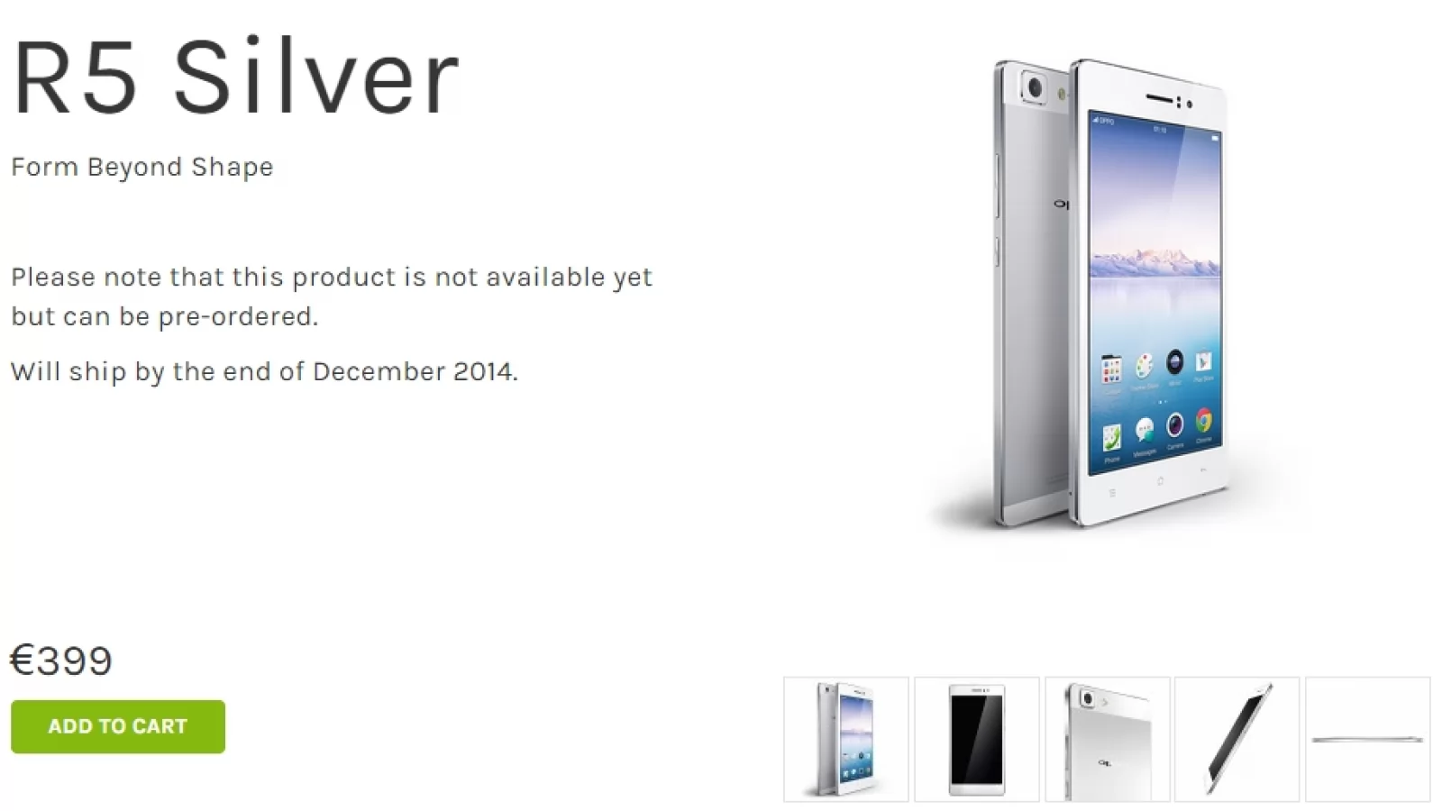 Oppo R5, smartphone-ul cu grosime de doar 4.85 mm poate fi comandat și din România