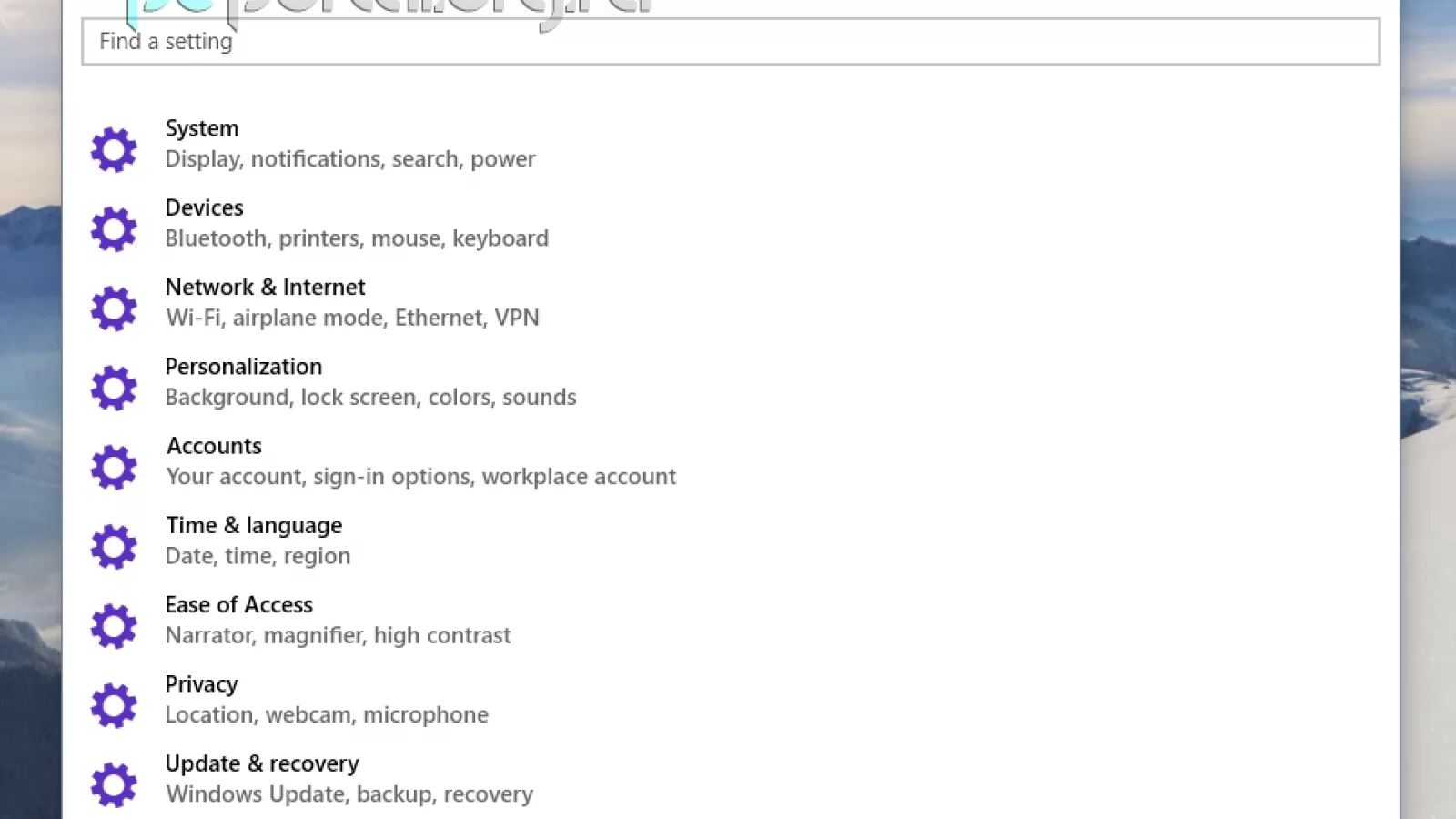 Noi capturi din Windows 10 scot la iveală un meniu de setări actualizat și asistentul virtual Cortana pentru desktop