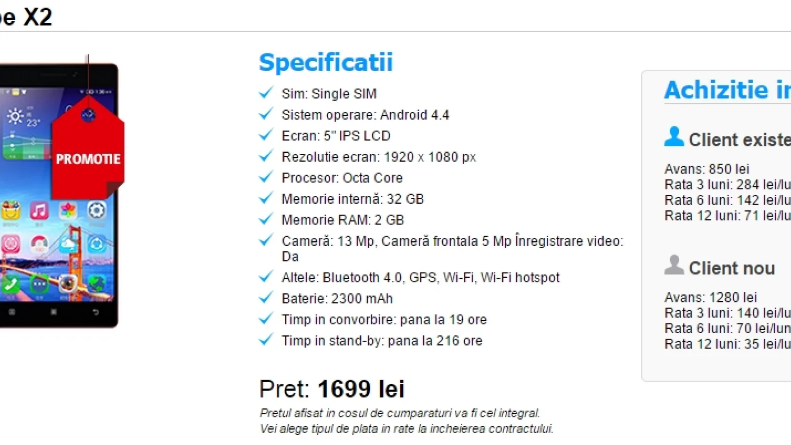 Lenovo Vibe X2, Samsung Galaxy S5 și iPhone 5s disponibile În oferta Digi Mobil