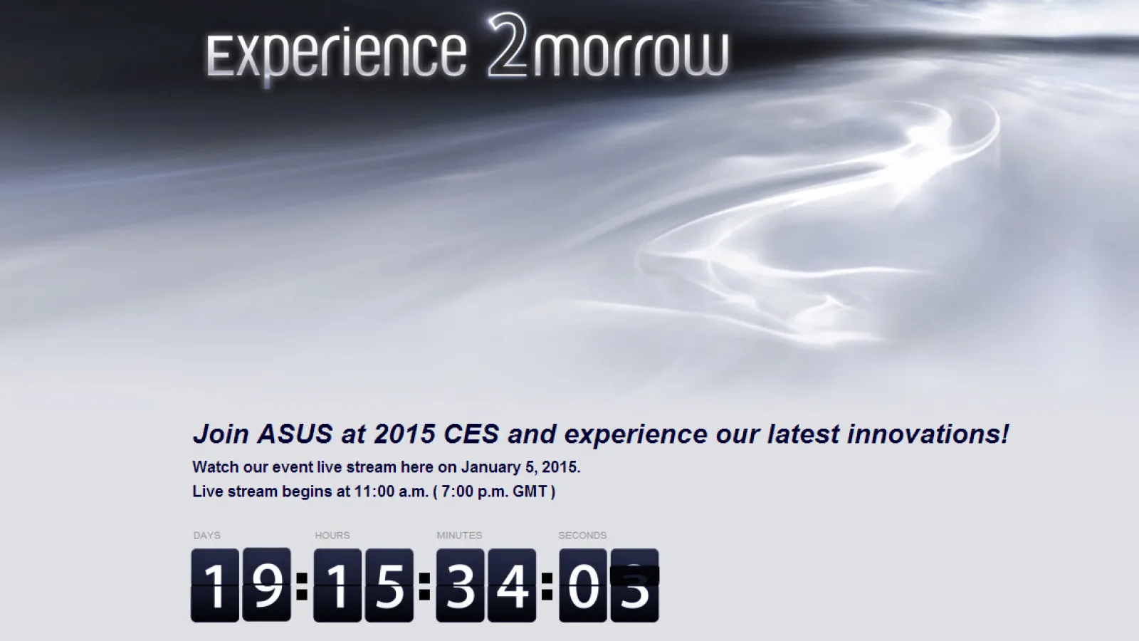 ASUS postează un teaser și o numărătoare inversă pentru CES 2015, unde va aduce noi telefoane ZenFone