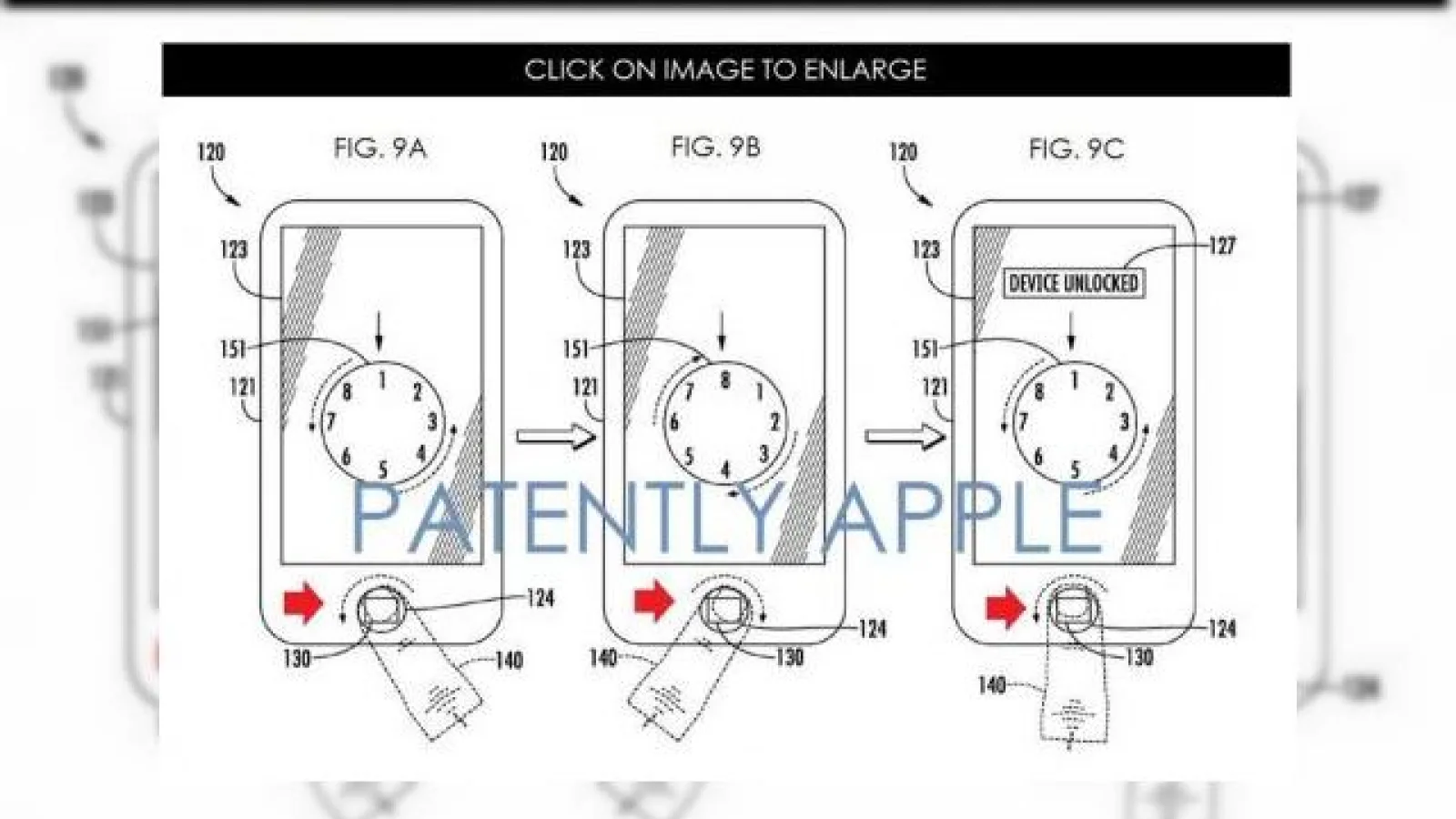 Apple brevetează o nouă modalitate de deblocare a telefonului via Touch ID, printr-un soi de "cifru" digital