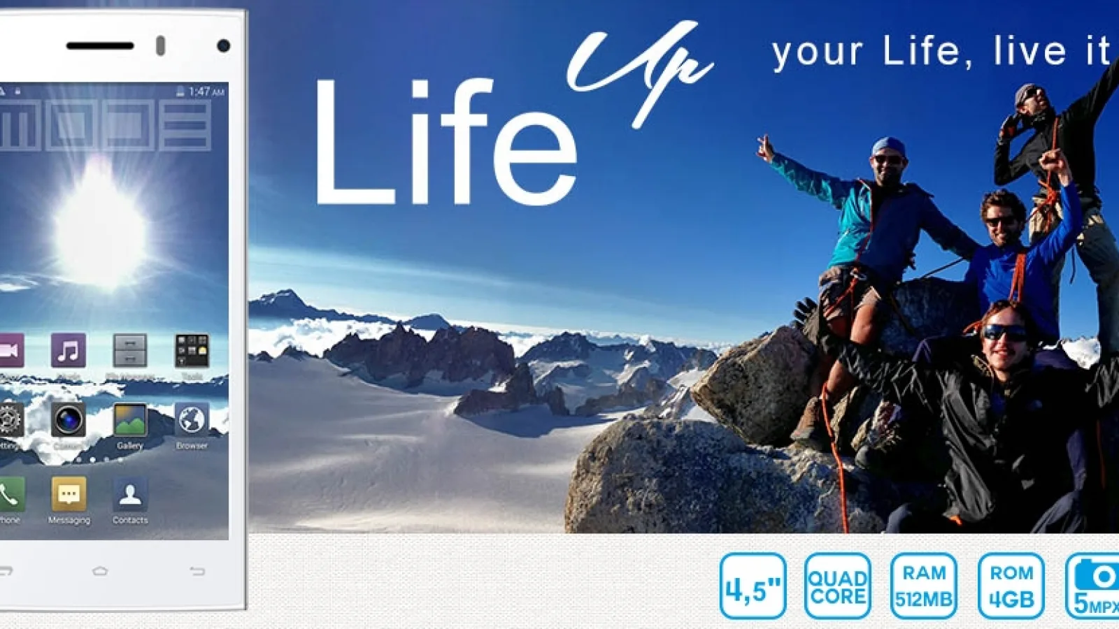 Mode Life Up și Mode B65M debutează la eMAG; două noi terminale dual-SIM cu prețuri accesibile
