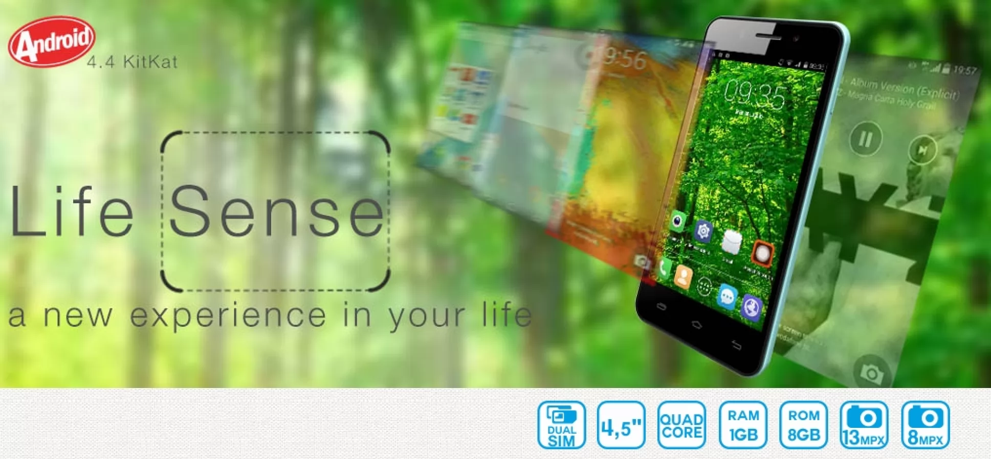 Mode Life Sense și Life One disponibile prin eMAG.ro; noi terminale mid-range cu design atractiv și camere foto selfie de calitate