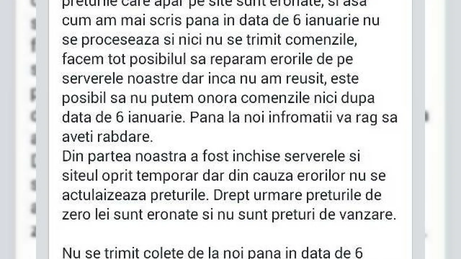 GamerLand.ro oferă o explicație legată de eroarea site-ului prin care sunt oferite console și jocuri la 0 lei