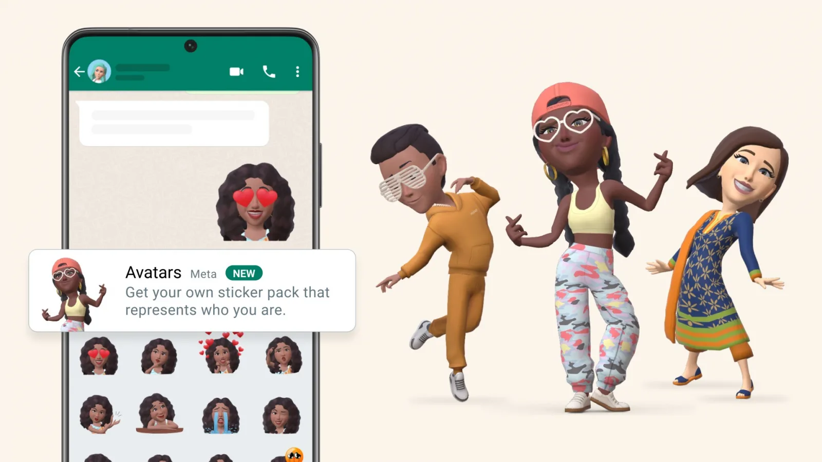 WhatsApp testează poze de profil generate de AI: Detalii despre versiunea beta 2.24.11.17