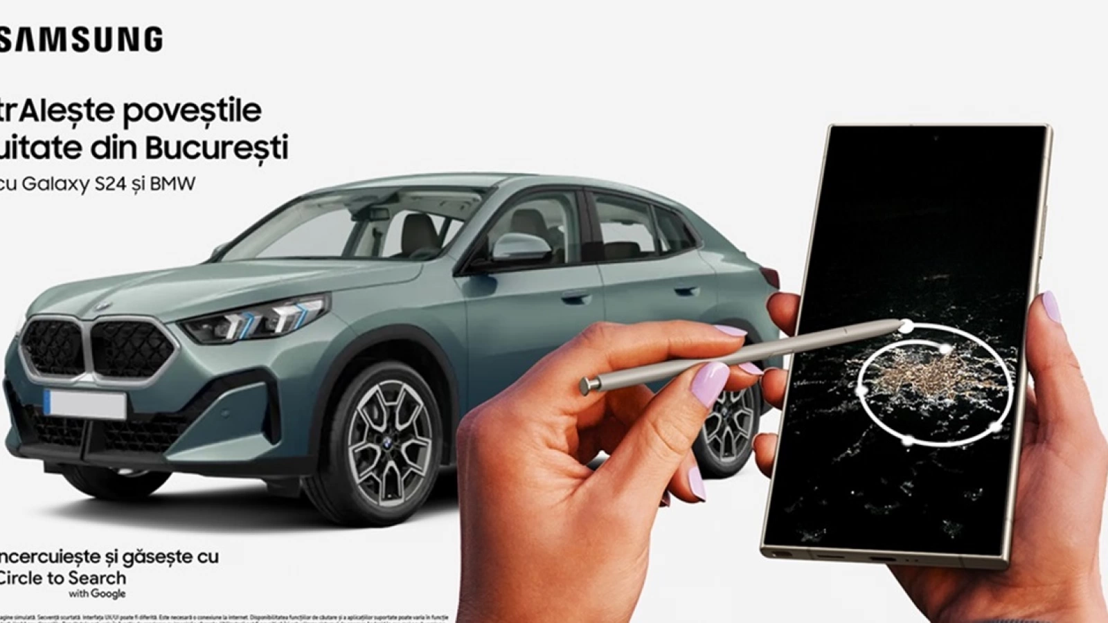 Samsung România și BMW își unesc forțele pentru a transforma experiența de utilizare a Galaxy AI într-o explorare urbană a Bucureștiului