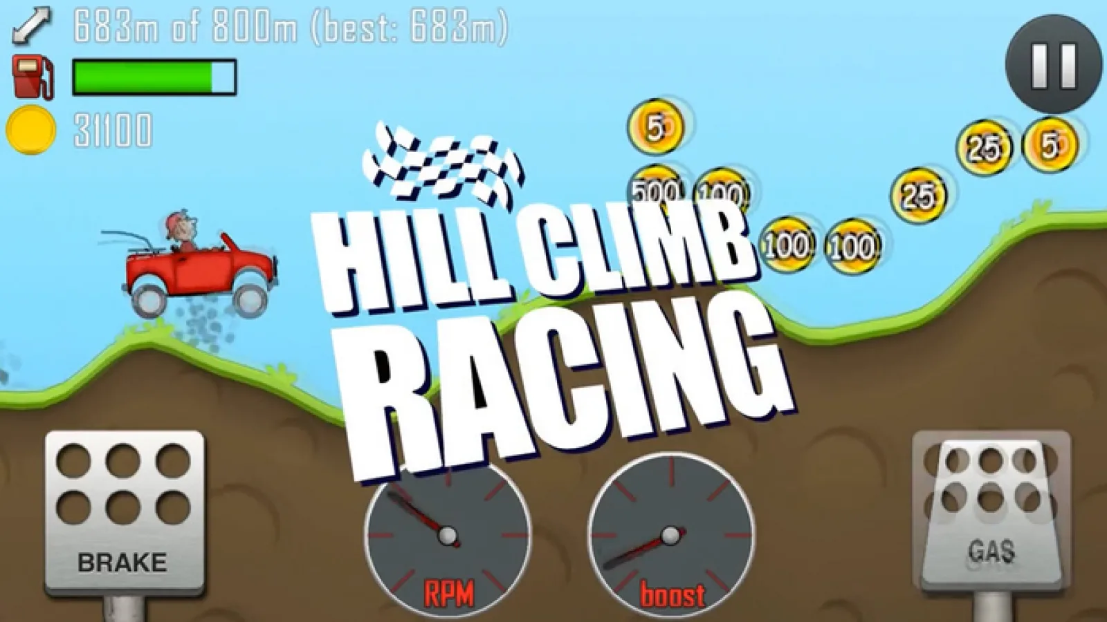 Hill Climb Racing Review (Evolio Neos): un joc arcade old school, cu o fizică deloc rea (Video)