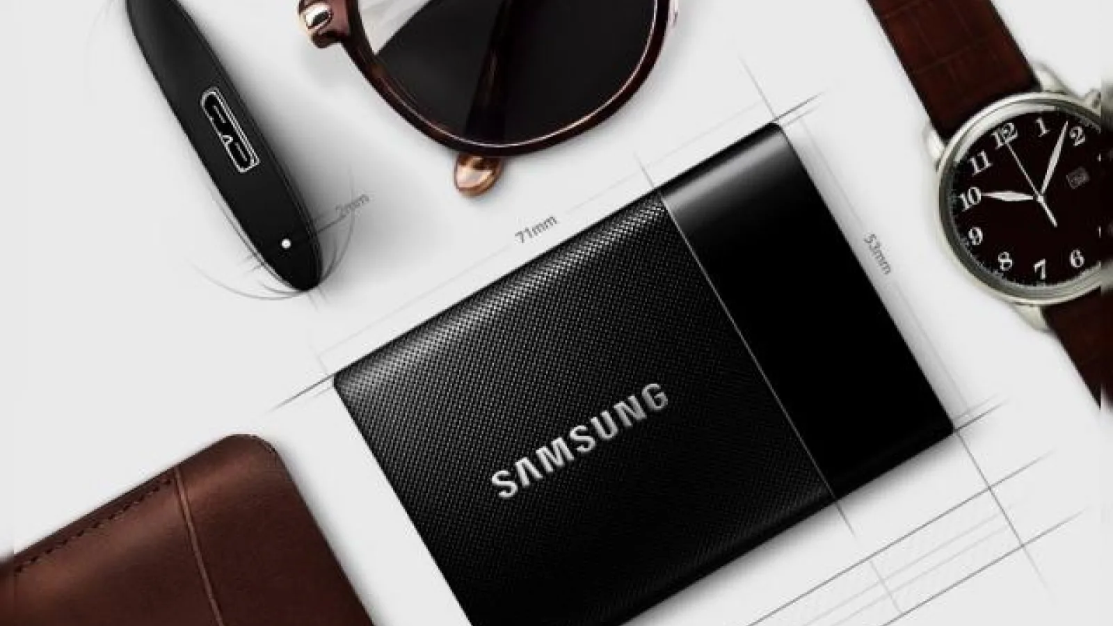 CES 2015: Samsung prezintă SSD-ul portabil T1 ce vine În variante de 250 GB, 500 GB și 1 TB