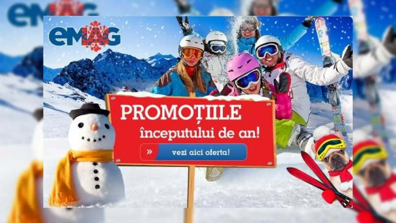 eMAG prezintă promoțiile Începutului de an; iată ce ofertă speciale primim