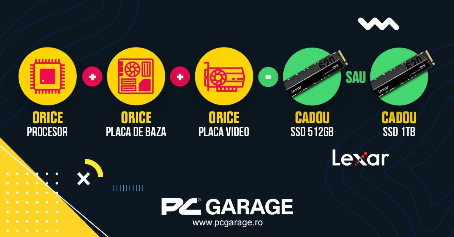Upgrade pentru PC-ul tău de gaming în această vară? La PC Garage comanda ta îți aduce un SSD cadou!