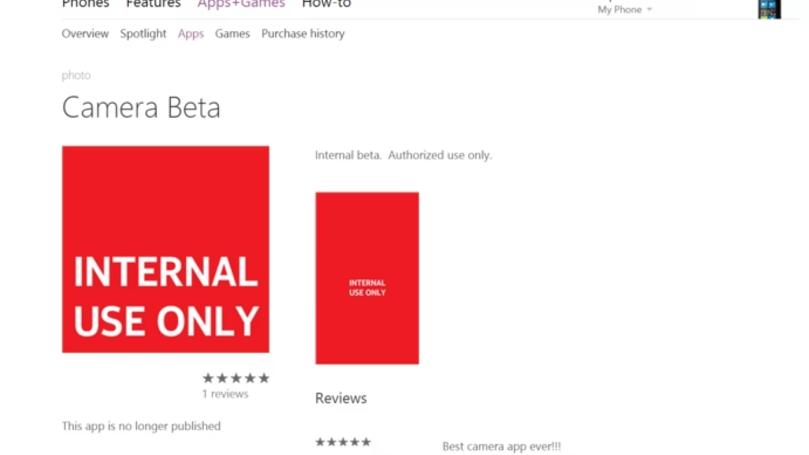 Noua aplicație Lumia Camera ar putea sosi standard pe toate terminalele Windows 10