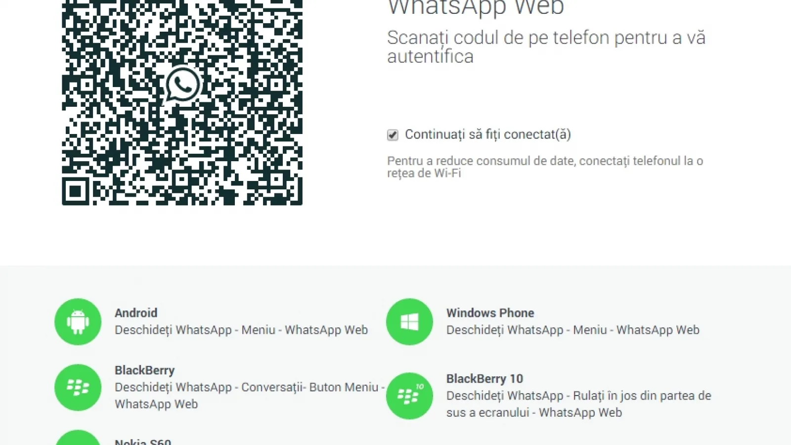 Aplicația de mesagerie WhatsApp disponibilă acum și În varianta desktop