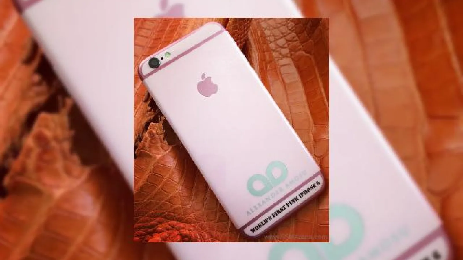 Amosu, companie specializată În transformarea iPhone-urilor pregătește o ediție roz pentru modelul iPhone 6