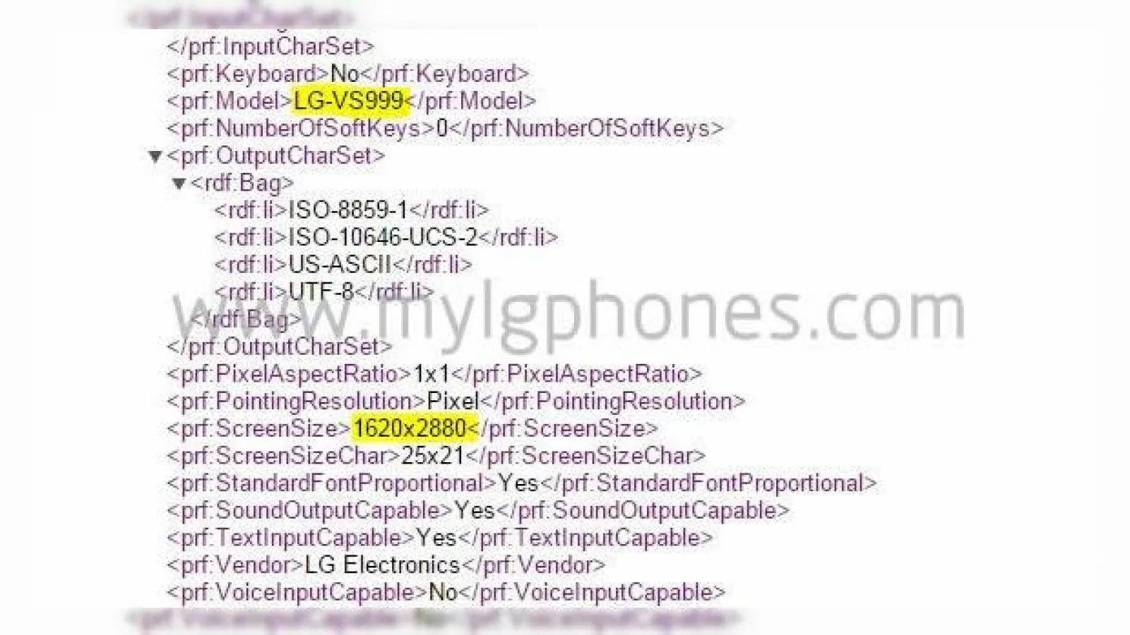 LG G4 ar putea sosi cu un display 3K, conform unei scăpări legate de terminal, În versiunea Verizon