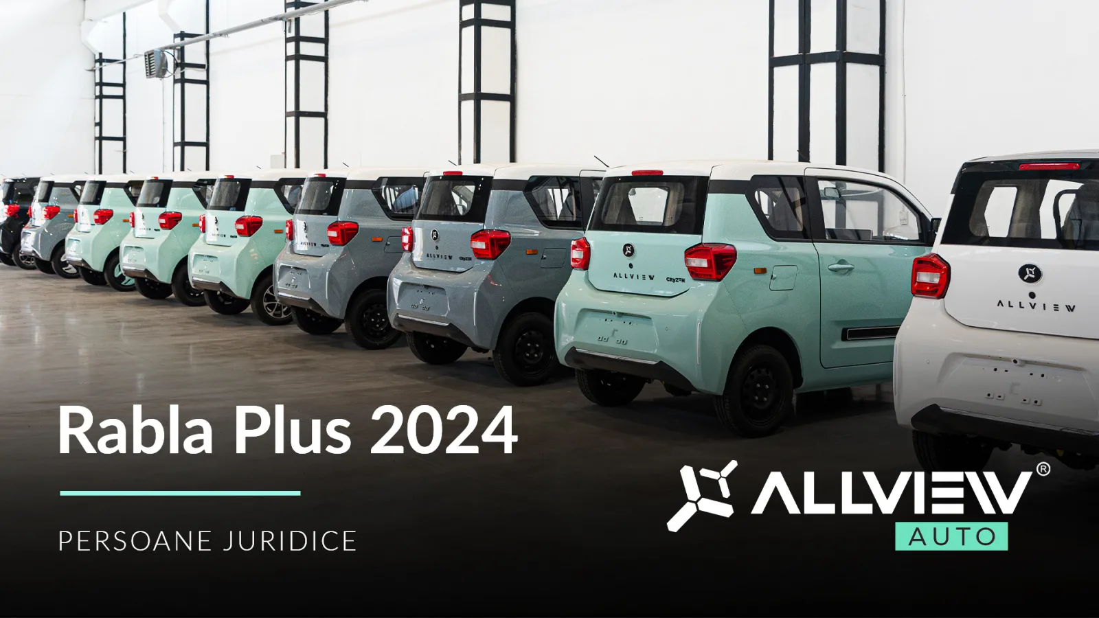 Modelul electric Allview CityZEN disponibil pentru persoane juridice prin Programul Rabla Plus 2024