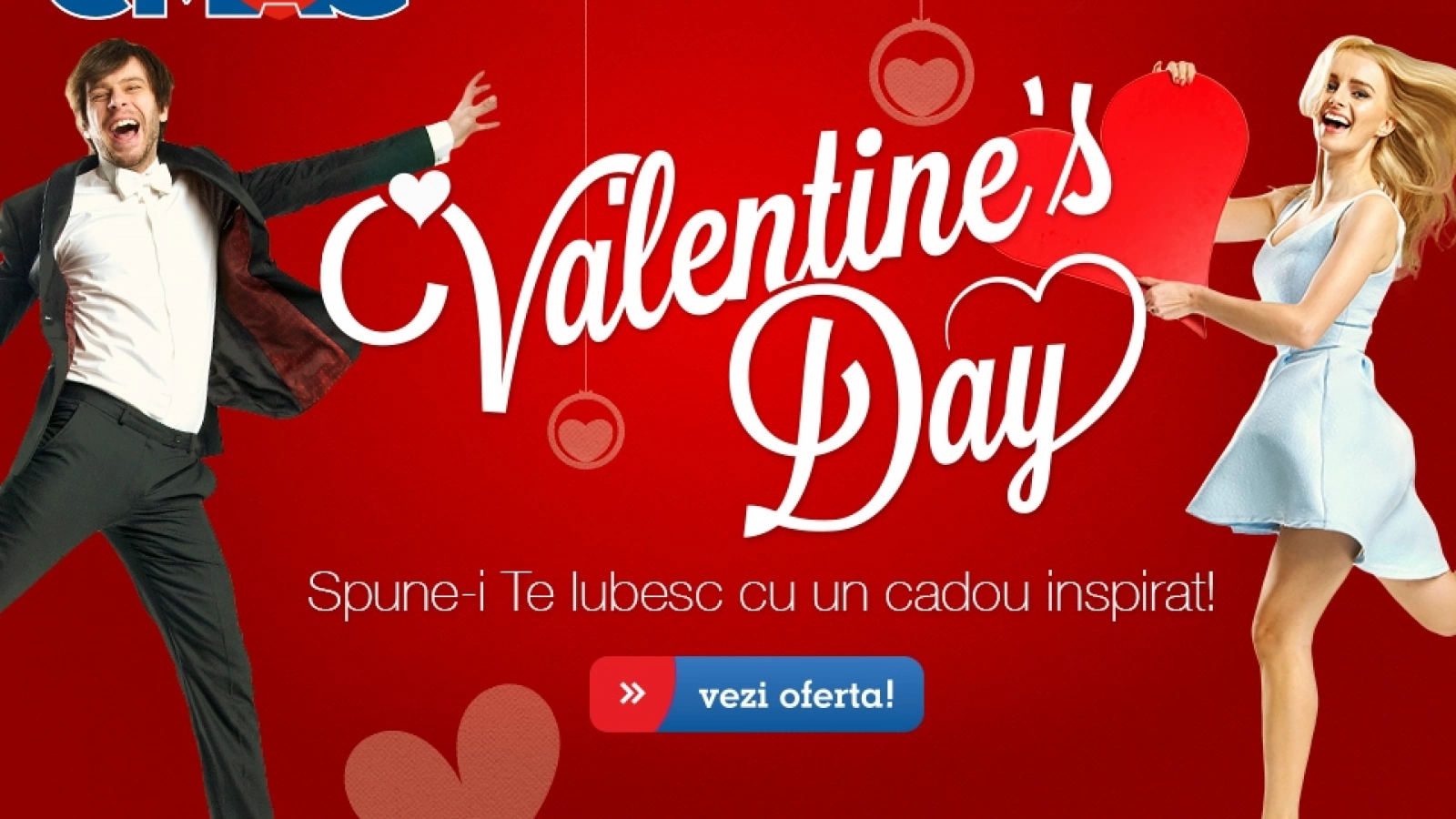 eMAG ne-a pregătit reduceri speciale pentru Valentine's Day; iată ce cadouri putem alege