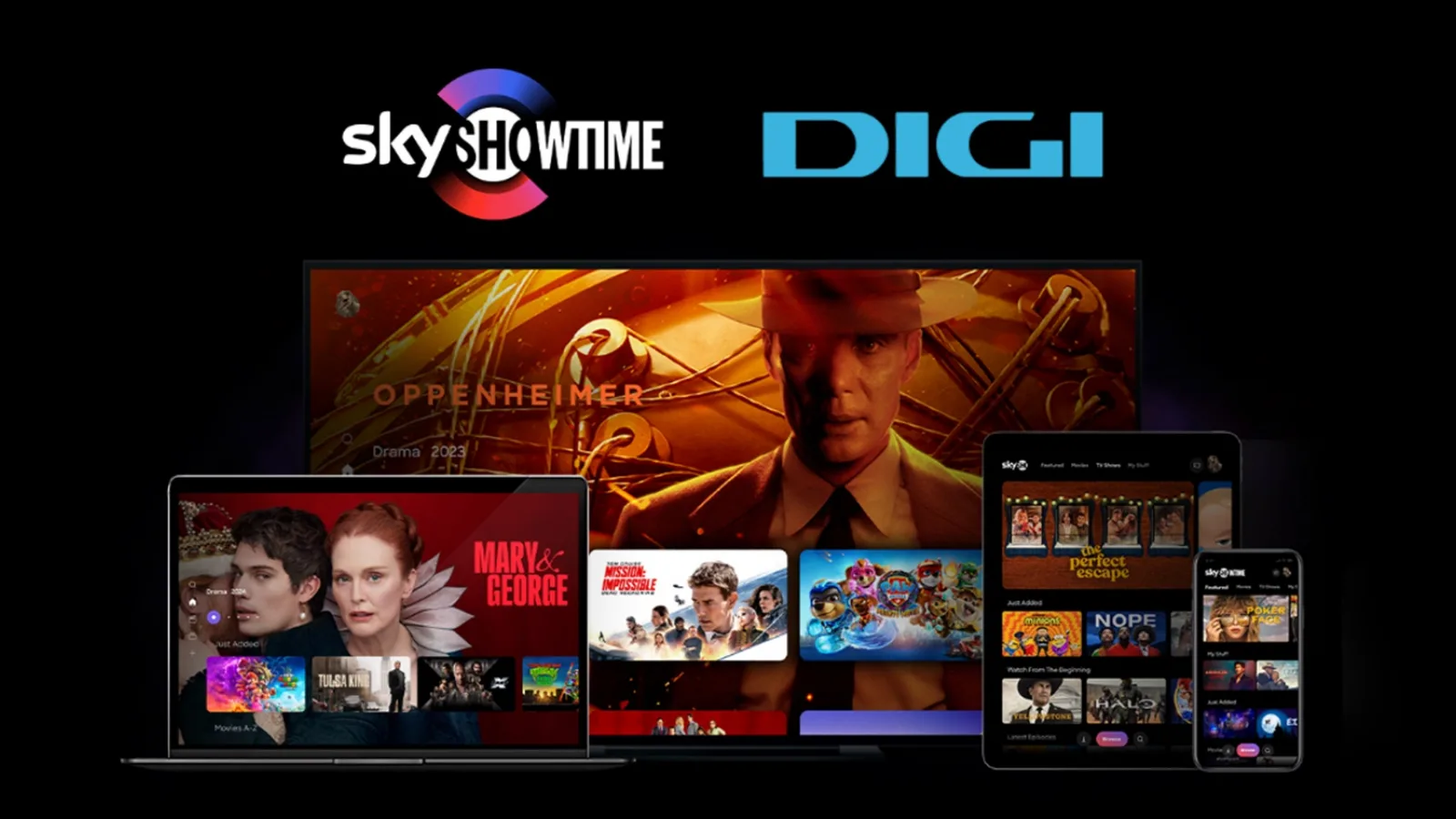 Pachetul Digital SkyShowtime de la DIGI a debutat! Ce primești pentru 38 lei / lună?