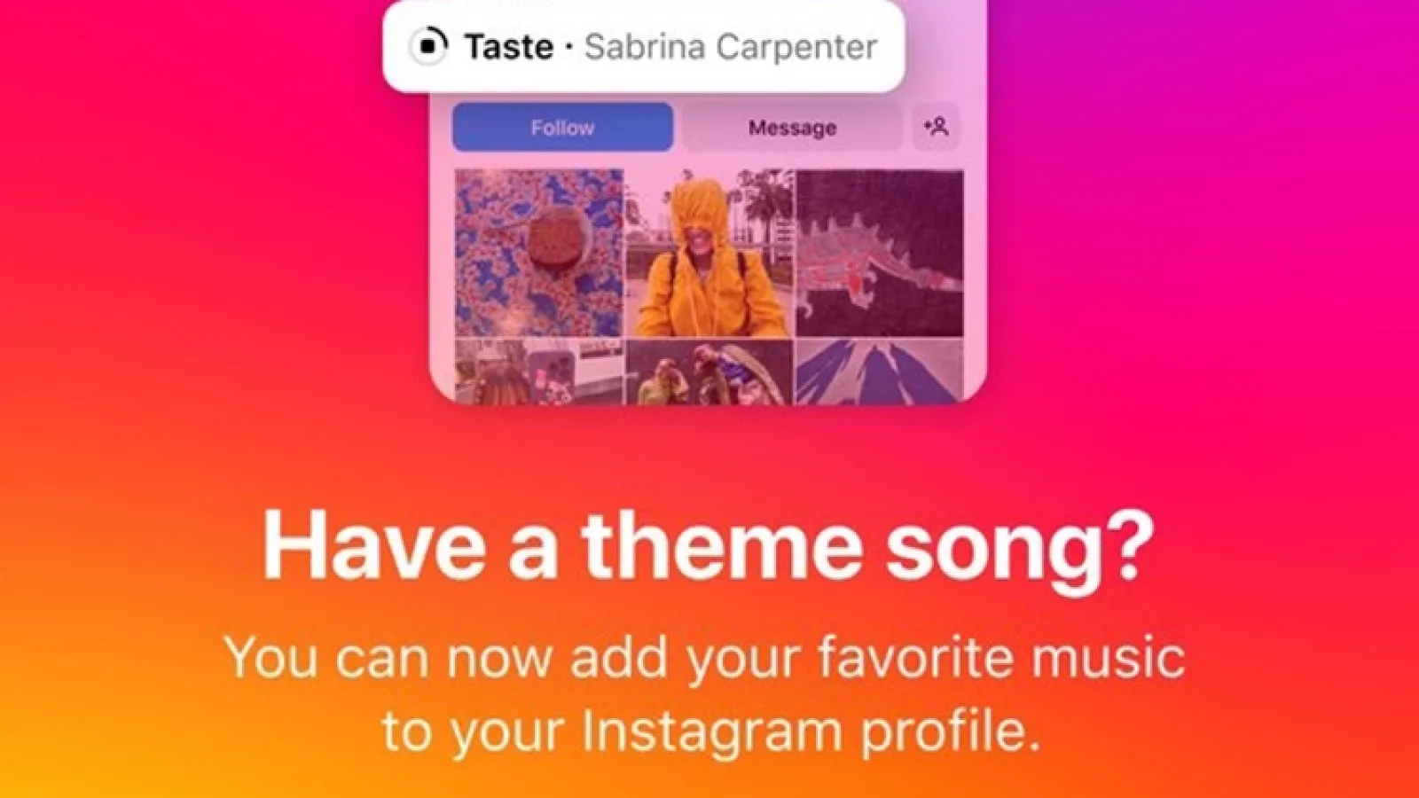 În curând vei putea asocia o melodie favorită profilului tău de Instagram; Iată cum funcționează