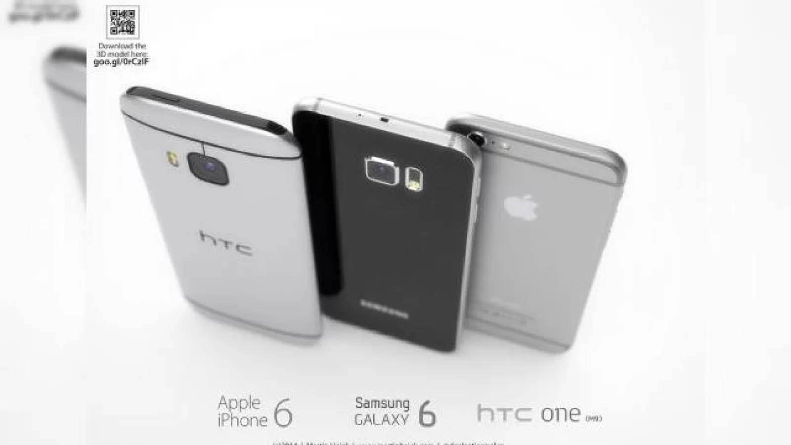 Bătălia metalelor grele: Samsung Galaxy S6 versus HTC One M9 și iPhone 6 Într-o serie de super randări